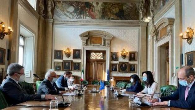 Il Ministro Bianchi incontra la Commissaria europea Mariya Gabriel