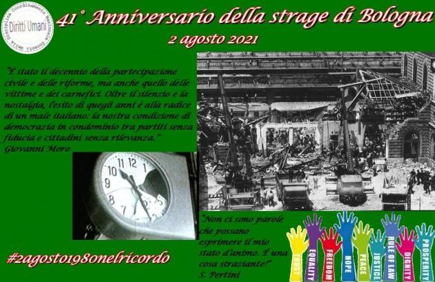CNDDU 41° anniversario strage Bologna da ricordare e studiare nelle scuole