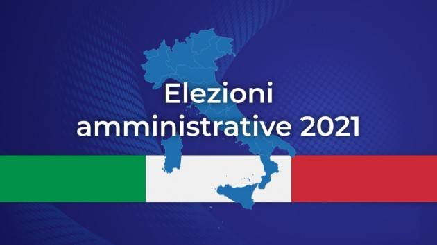 ELEZIONI COMUNALI IL 3 E 4 OTTOBRE 2021