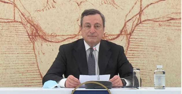 Draghi a colloquio telefonico con il Presidente Said