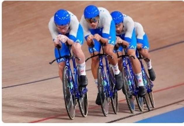 Tokio L’Italia vince l’oro con ciclismo in pista . Un cremonese ed un cremasco nel team