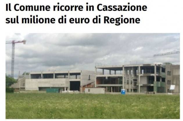 Jacopo Bassi (Pd Crema) 1mil.euro Comune ricorre Cassazione vicenda scuola CL