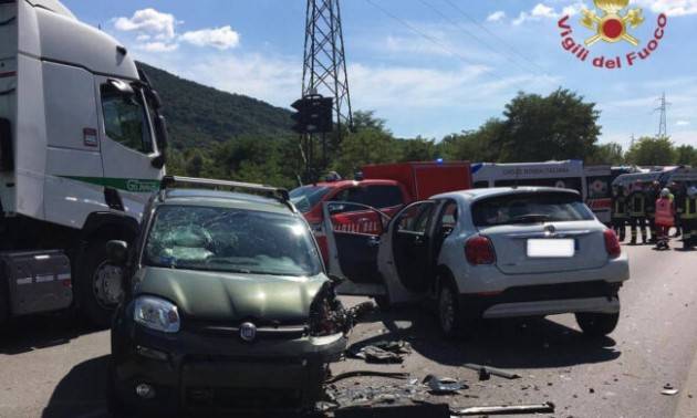 GRAVE INCIDENTE A NEMBRO: QUATTRO FERITI ANCHE UN BIMBO DI 8 ANNI