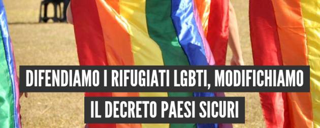 Firma Petizione Difendiamo rifugiati  #LGBTI