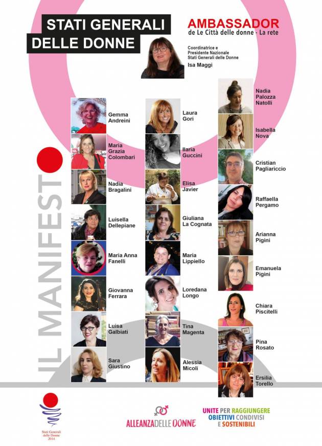 E’ nata la rete  della 'Citta delle donne' !! Isa Maggi