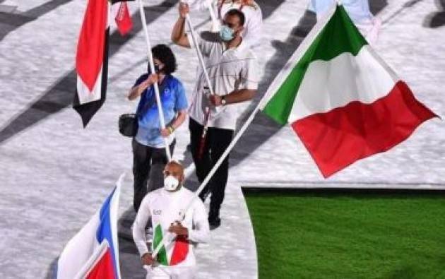 Germano Burro.Grande orgoglio nazionale per i Giochi Olimpici appena conclusi.