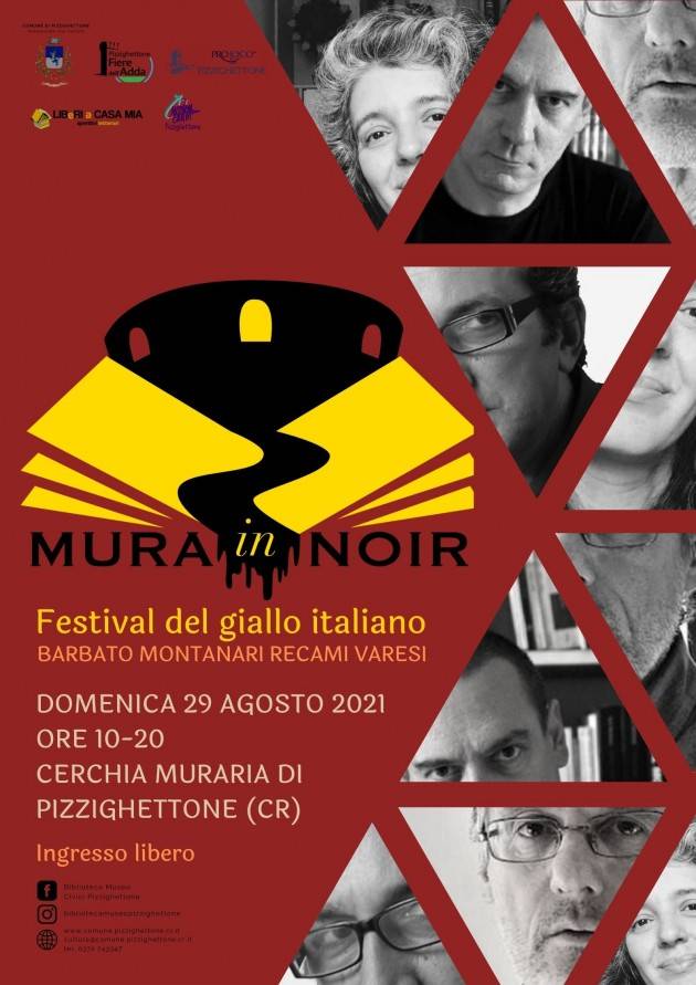 Pizzighettone Mura in Noir. Festival del giallo italiano