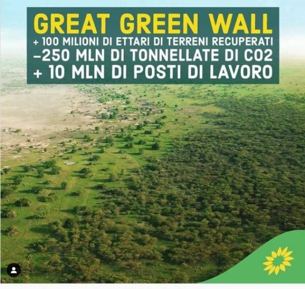 europa.verde.fc Sostenere Il progetto della grande muraglia verde in Africa