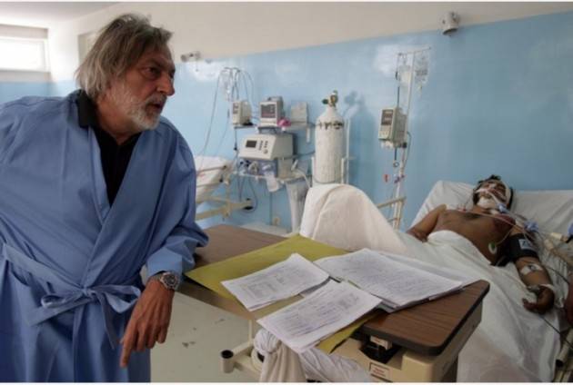 Gino Strada UN UOMO UN ESEMPIO | VINCENZO ANDRAOUS (Pavia)