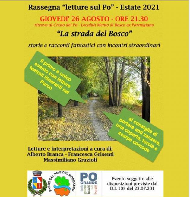 Michel Marchi LETTURE SUL PO… NOVITÀ A GERRE  