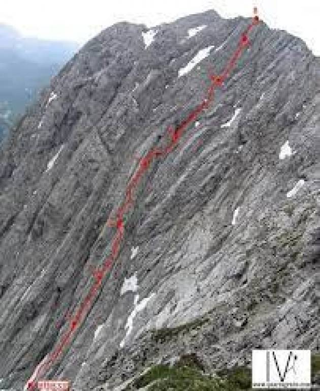 Alpinisti bloccati in parete da ieri Sul Monte Zermula, in Friuli