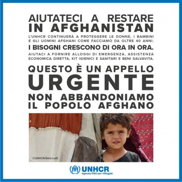 APPELLO URGENTE PER L' AFGHANISTAN A rischio la vita di migliaia di bambini