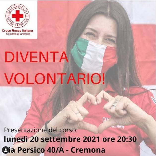 Diventa Volontario con la Croce Rossa di Cremona