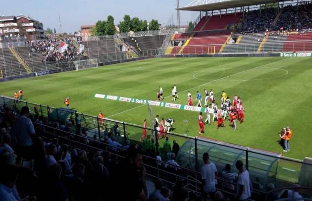 Croce Rossa Cremona presente allo Stadio Zini al campionato di calcio di serie B