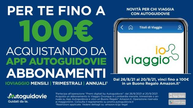 COMPRI L'ABBONAMENTO AUTOGUIDOVIE TI PREMIA
