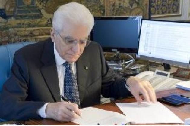 Mattarella scrive a Biden