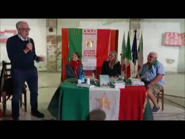 Anpi Crema Presentato alla Festa Unità 2021 il libro  Partigiani a Tavola  