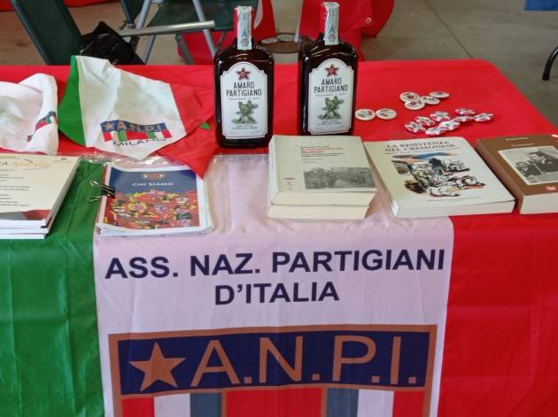 Anpi Crema Presentato alla Festa Unità 2021 il libro  Partigiani a Tavola  