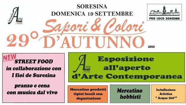 Evento di Proloco Soresina ‘ SAPORI E COLORI D'AUTUNNO