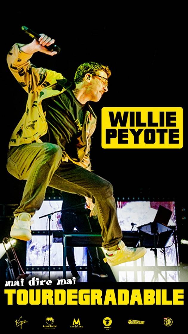 WILLIE PEYOTE Cremona Piazza del Comune, venerdì 3 settembre ore 21.30