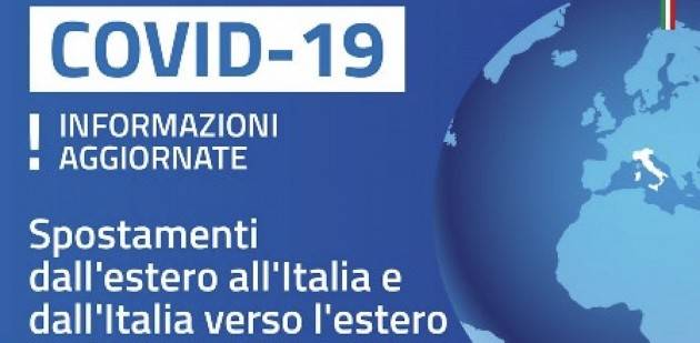 AISE Farnesina Spostamenti da e per l’estero: in vigore la nuova ordinanza