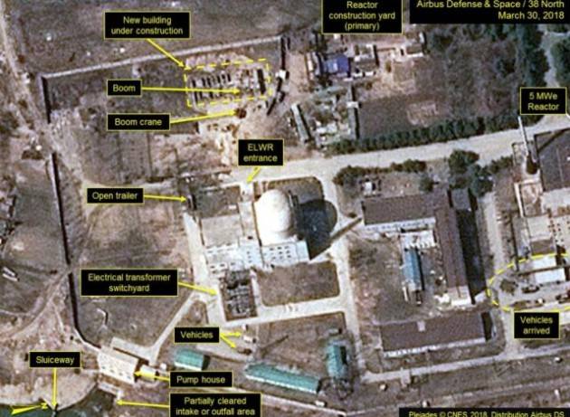 La Corea del nord ha riavviato il reattore nucleare di Yongbyon