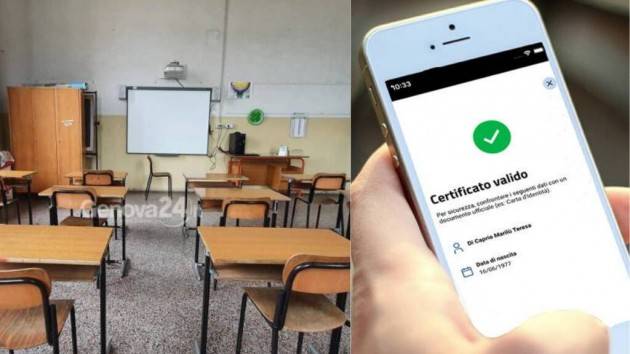 UIL  GREEN PASS / CIRCOLARE ALLE SCUOLE? TURI:  CERTIFICAZIONE DI IMPOTENZA