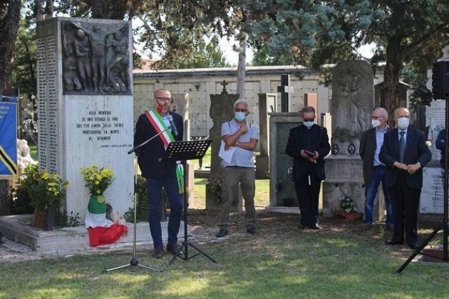 Cremona Cerimonia di commemorazione dell'8 settembre