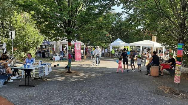 CR Gianluca Galimberti soddisfatto della  festa del volontariato a Borgo Loreto.