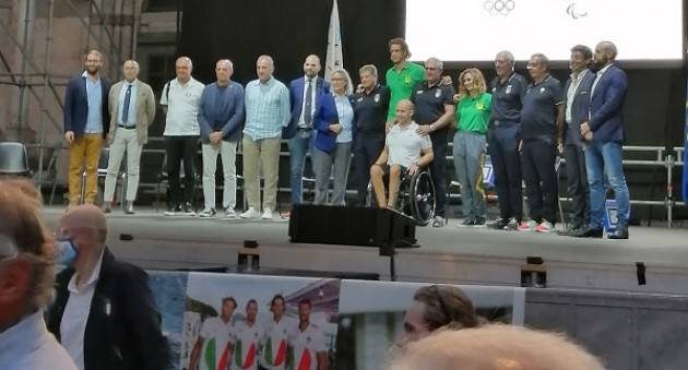 CREMONA HA CELEBRATO GLI ATLETI E I DIRIGENTI SPORTIVI TOKYO 2020 | GCStorti