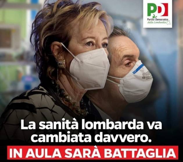 Matteo Piloni (Pd). La non riforma-sanità  Fontana-Moratti va in commissione.