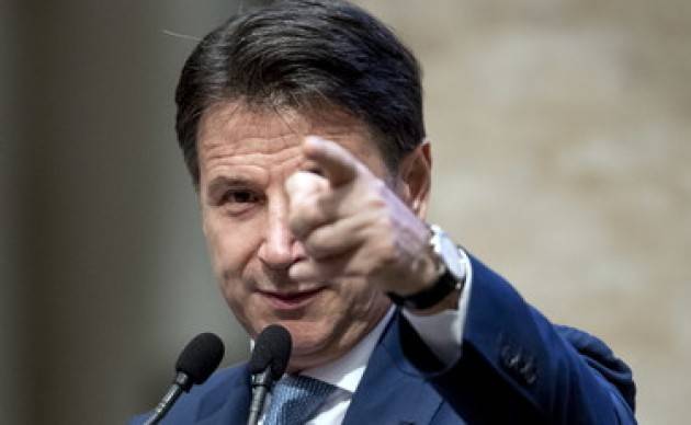 Il Presidente Giuseppe Conte (M5S) a Treviglio