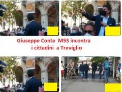Il Presidente  Giuseppe Conte (M5S) a Treviglio (video #zonacheck)