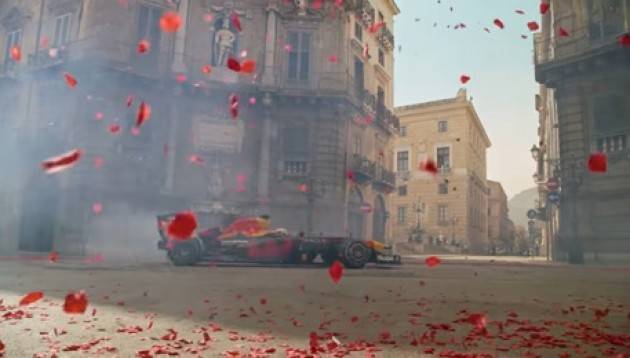 Clip di Verstappen girata a Palermo ''Monza is calling''