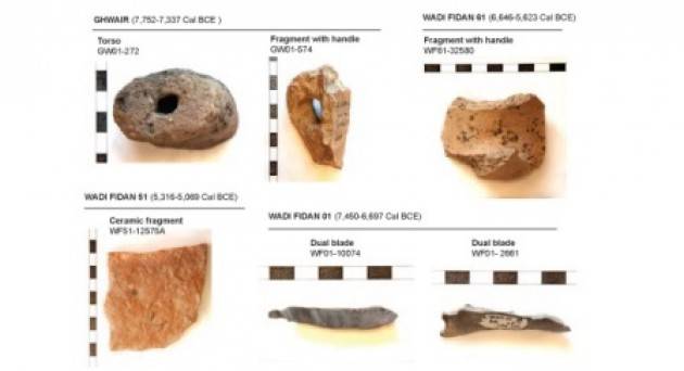 Ricostruito il campo magnetico tra 10.000 e 8.000 anni fa dalle selci preistoriche