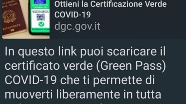 CREMA: PHISHING PER OTTENERE IL GREEN PASS, NEL MIRINO ANCHE LE FARMACIE