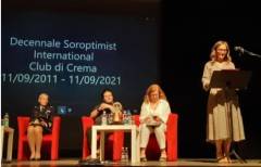 Crema Stefania Bonaldi , tanti auguri a Soroptimist International