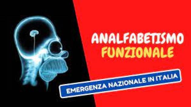 Emergenza analfabetismo funzionale