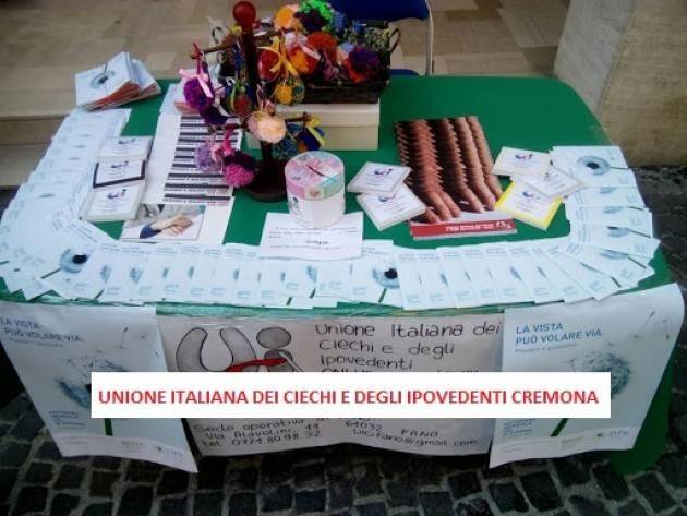 UICI Cremona: banchetti benefici Mercoledì 15 e Mercoledì 22 Settembre 2021