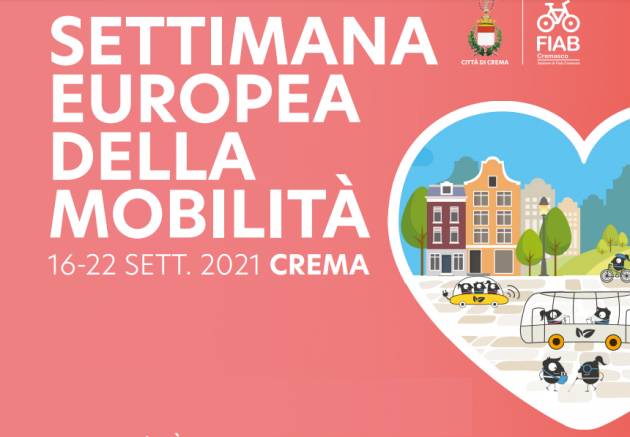 Crema programma cittadino Settimana Europea della Mobilità 16-22 settembre