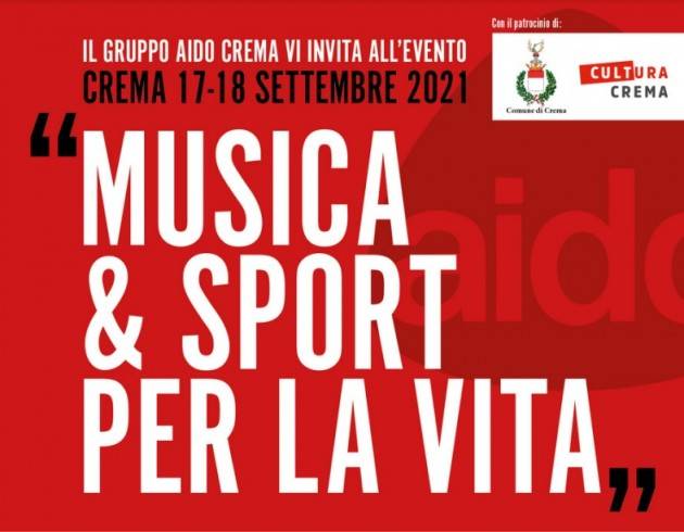 Crema AIDO  Musica & Sport per la Vita