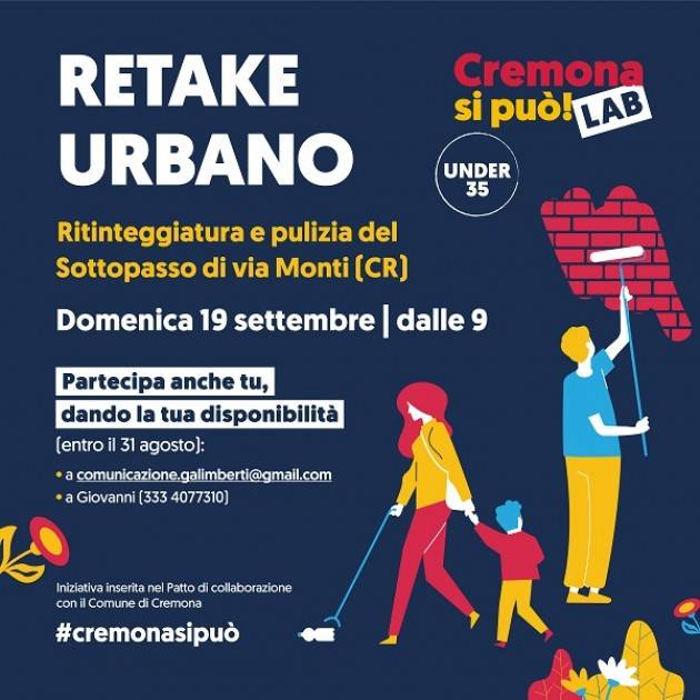 Cremona si può, domenica retake dei giovani in via Monti