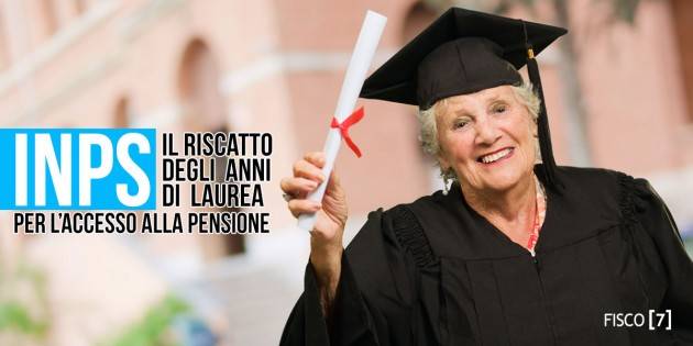 INPS Riscatto Laurea  -  Nuovo servizio on line