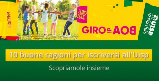 Perchè tesserarsi con l'Uisp? Ecco 10 buoni motivi per entrare nella comunità dello sportpertutti