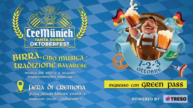 Dal 01 al 03 di ottobre Cremona celebra la Baviera CREMONA
