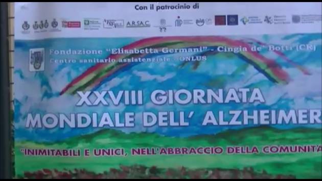 RSA E.Germani celebra la 28° giornata mondiale dell’ Alzheimer 2021 (Video GCStorti)