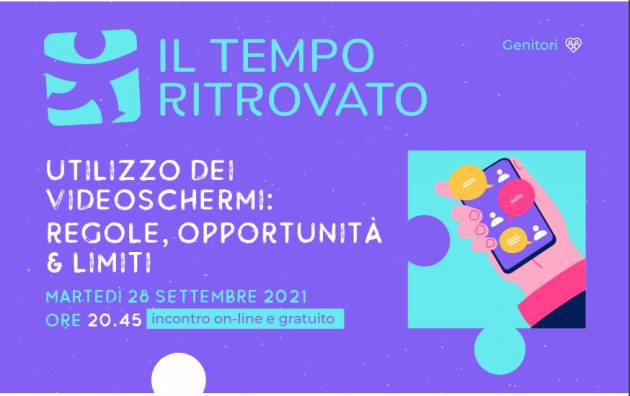 Riparte il progetto ‘Il tempo ritrovato’  Bambini e digitale, sì o no? 