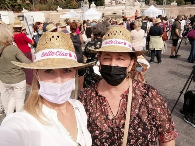 Donne Cremonesi a Roma alla manifestazione Tull Quadze