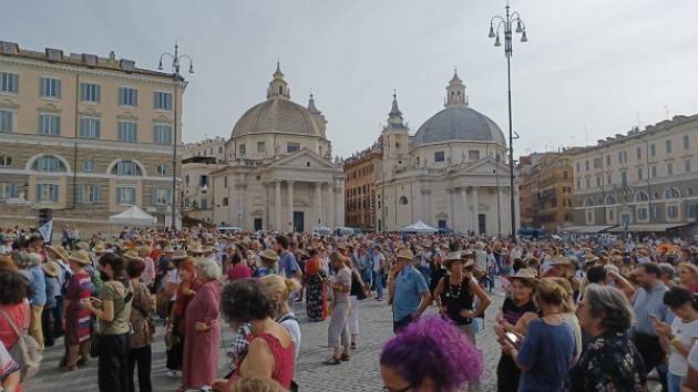 Donne Cremonesi a Roma alla manifestazione Tull Quadze