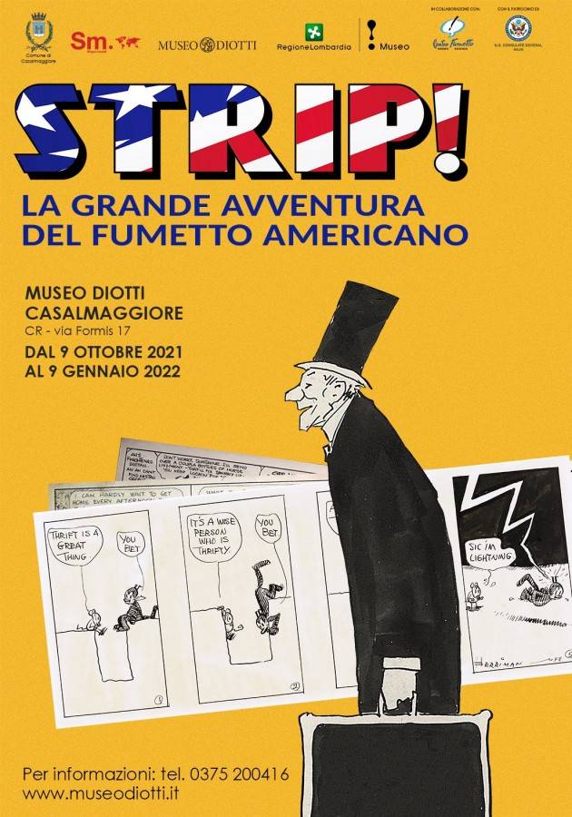 Casalmaggiore ‘STRIP! LA GRANDE AVVENTURA DEL FUMETTO AMERICANO’